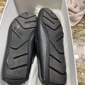 Moschino | Shoes | Fairly Used Moschino Black Loafers | Poshmark display picture 3